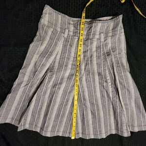 Striped Gray Women's Skirt
